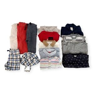 Baby Boy Bundle 3-6 Months Kids Pants Cardigan Shorts Shirts Romper Overalls